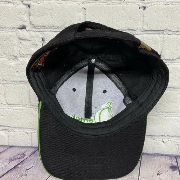 Derrick Dispatcher Hat Cap Strap Back Black Oilfield Embroidered Logo Oil & Gas - Picture 7 of 8